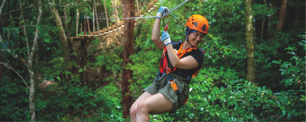 Zipline Tour in Cape Tribulation